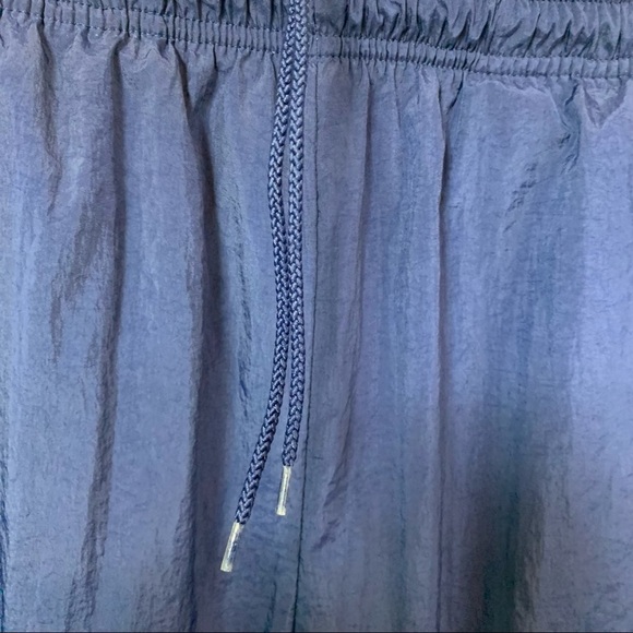 Nike Navy Nylon Elastic Waist Windbreaker Pants - Picture 9 of 14